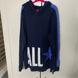 Kids’ Converse Graphic Logo Hooded Thin Long Sleeved Shirt/ Sweatshirt